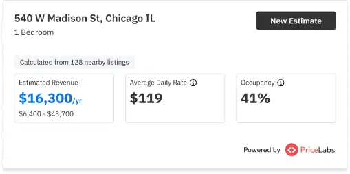 Revenue Estimator Widget
